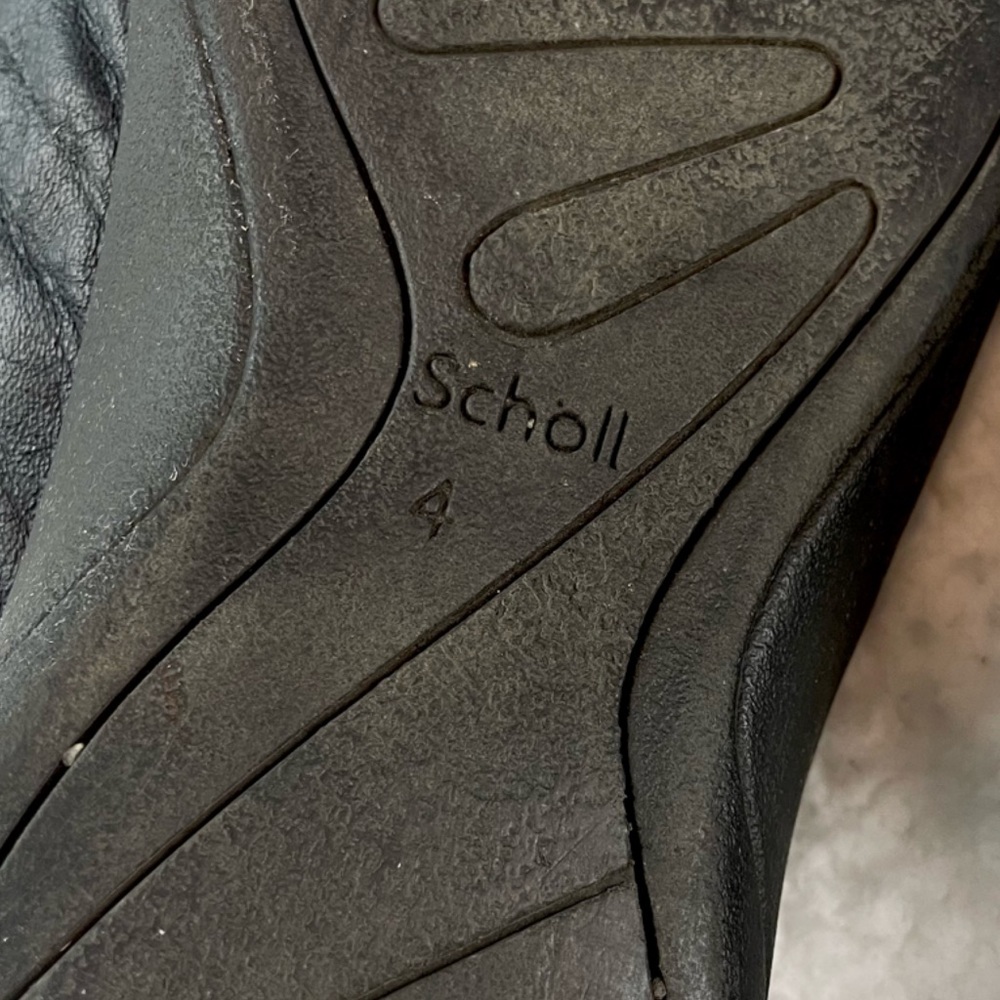 DR. SCHOLL’S • Black/Tan Strappy Buckle Slip-On Sandals, 4 - Picture 13 of 14